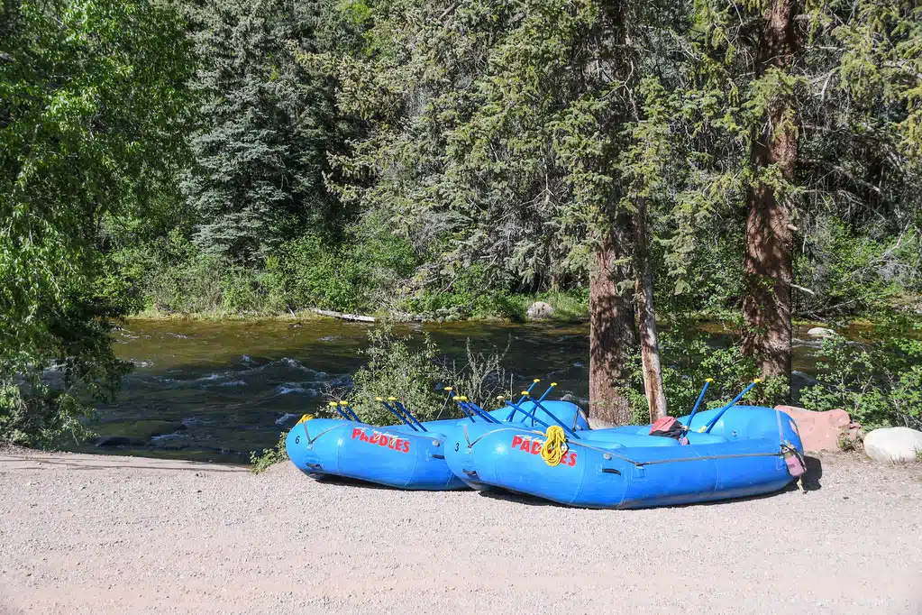 Aspen | Snowmass Group Adventures - Guided Rafting Trip - Rafts on the Ramp