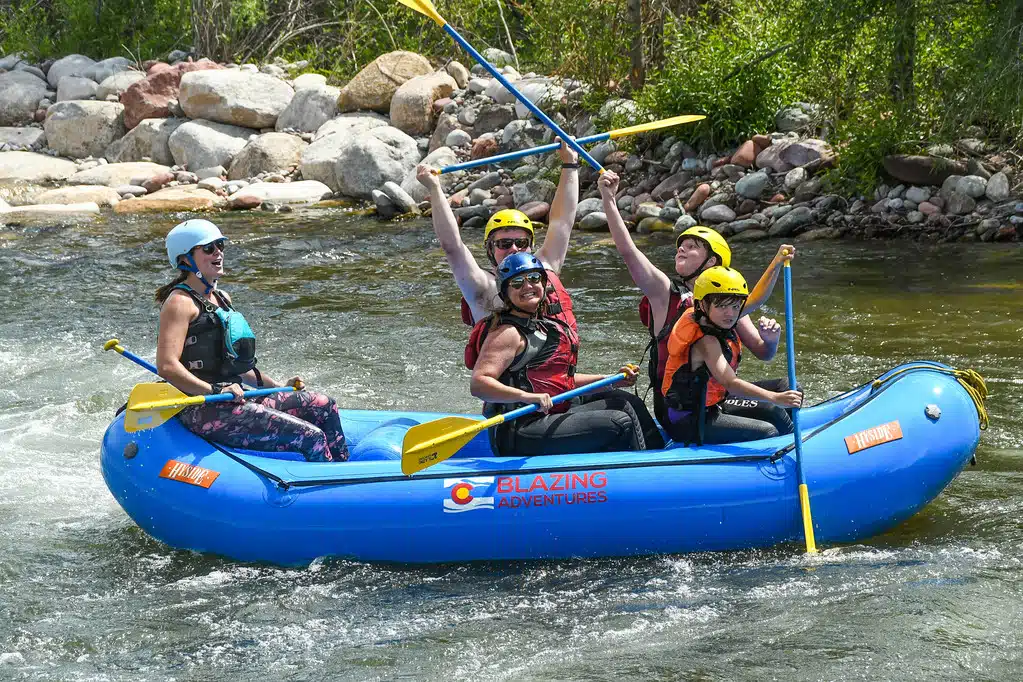 Aspen | Snowmass Group Adventures - Guided Rafting Trip - Kat and Family