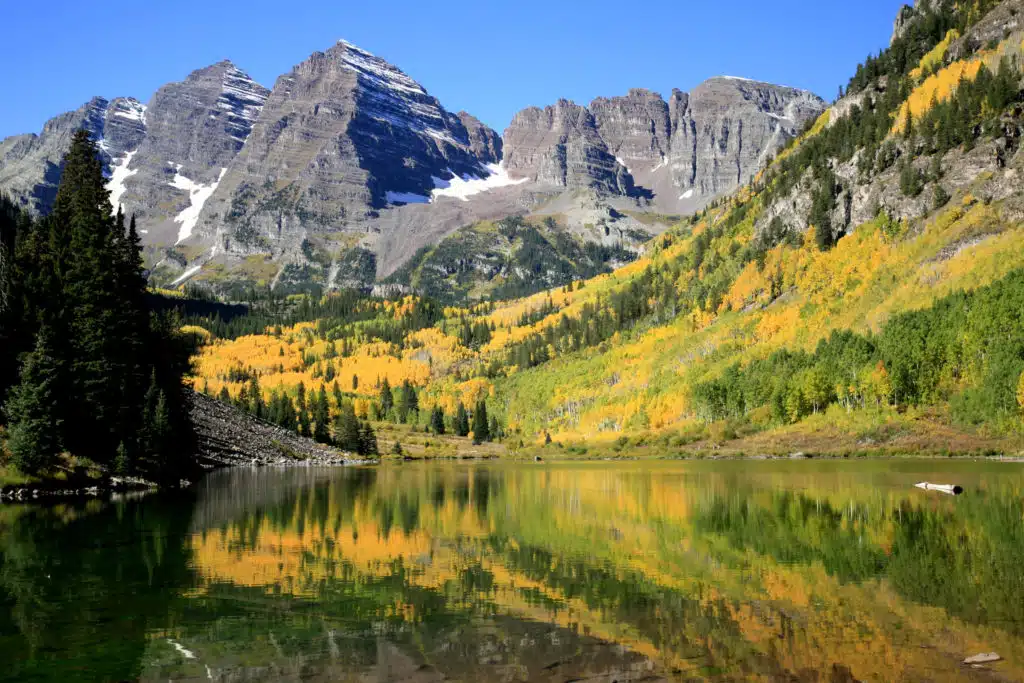 scenic view of lake and mountains