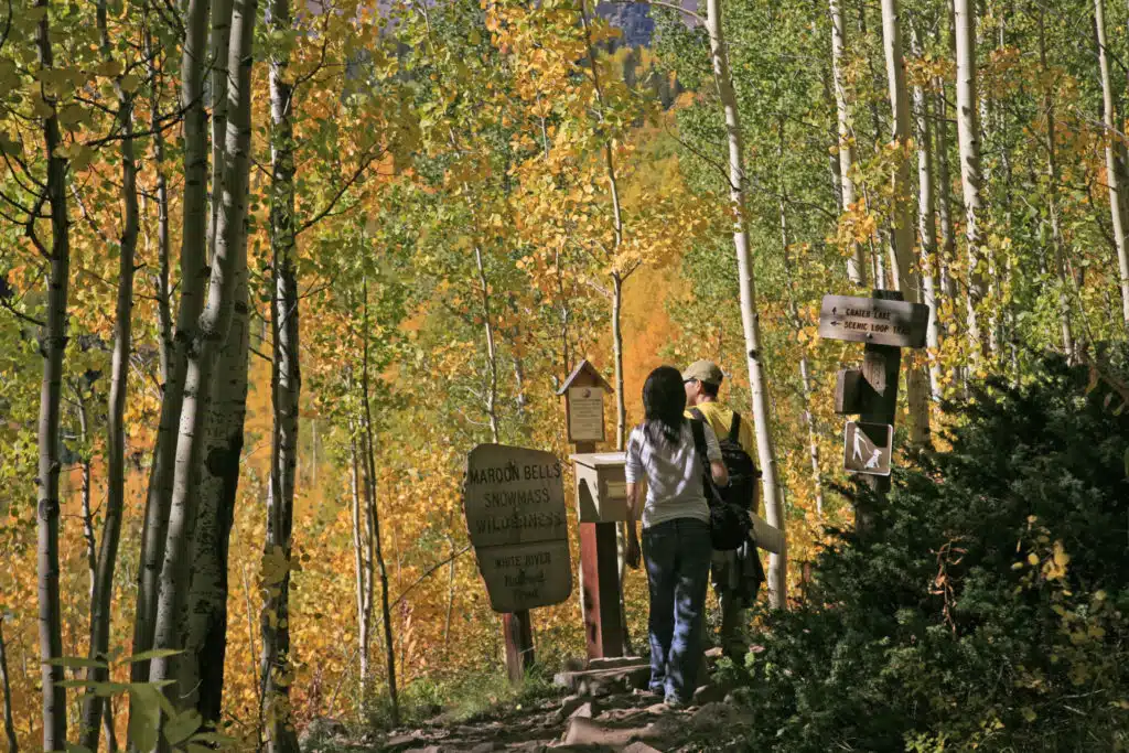 Aspen Snowmass Guided Hiking Adventures: Maroon Bells Trail Hikers