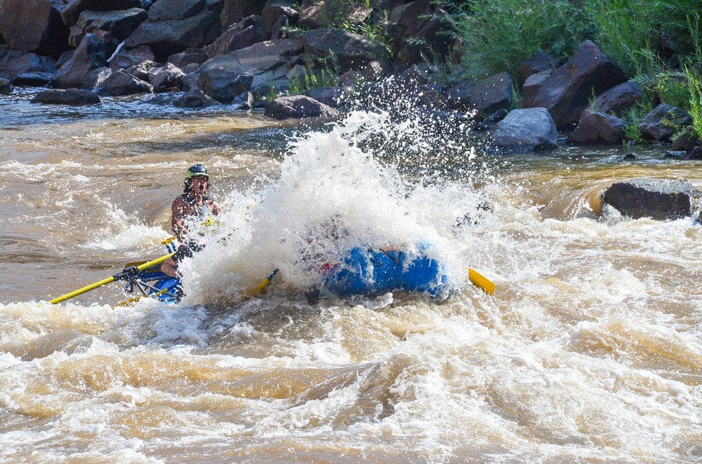 Aspen | Snowmass Group Adventures - Guided Rafting Trip - Mitch and a Big Wave